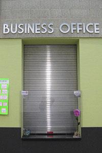 business office window